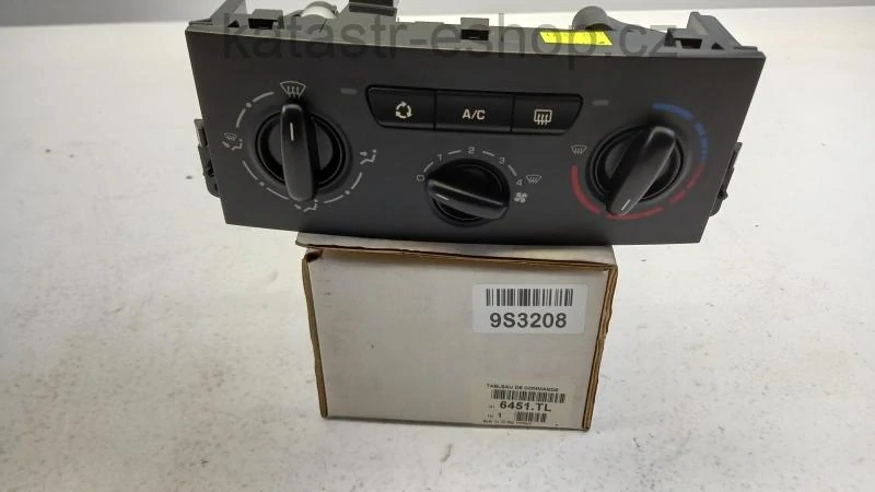 PEUGEOT/CITROEN 6451TL Elektroinstalace, topení a větrání
