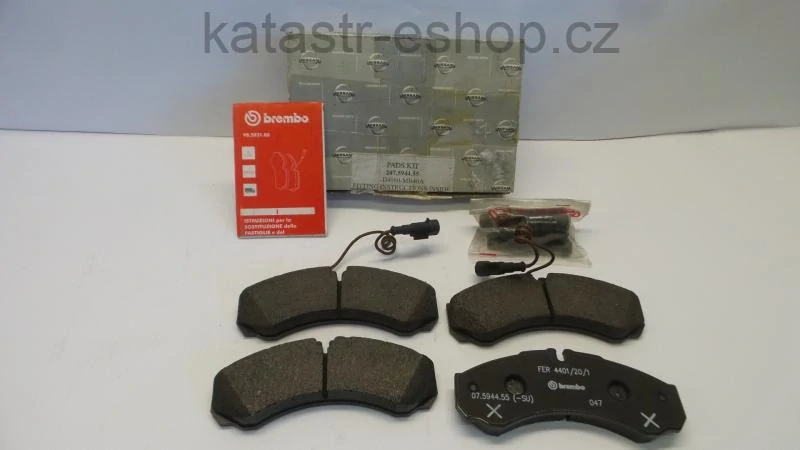 NISSAN D4060MB40A Brzdy