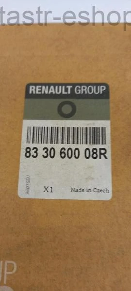 RENAULT 833060008R Boční okno, Nový originální díl, dodání 6-10dní