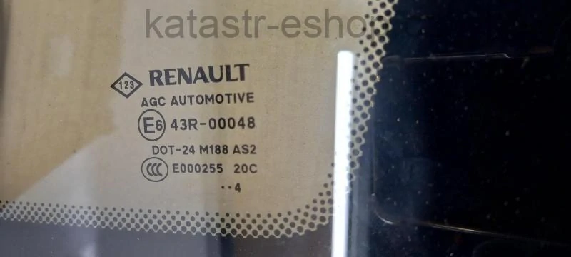 RENAULT 833060008R Boční okno, Nový originální díl, dodání 6-10dní